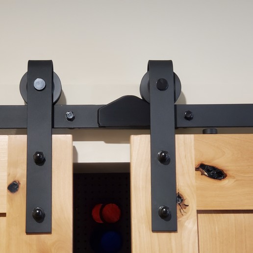 Download 3D printer files Sliding Barn Door Center Stop ・ Cults