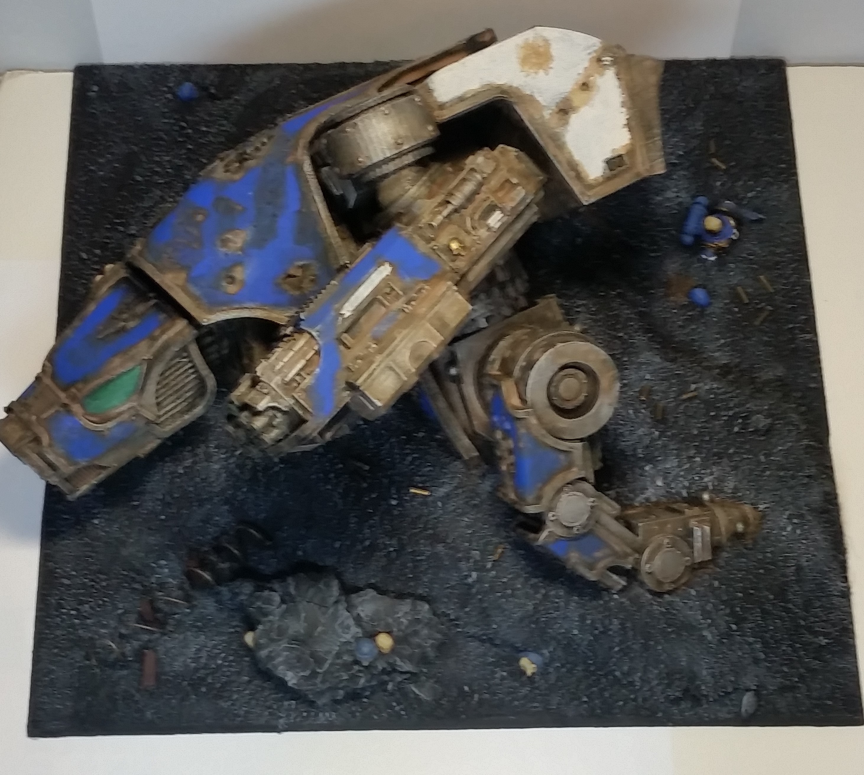3D print Engine Kill - Mars Wardog wreck・Cults