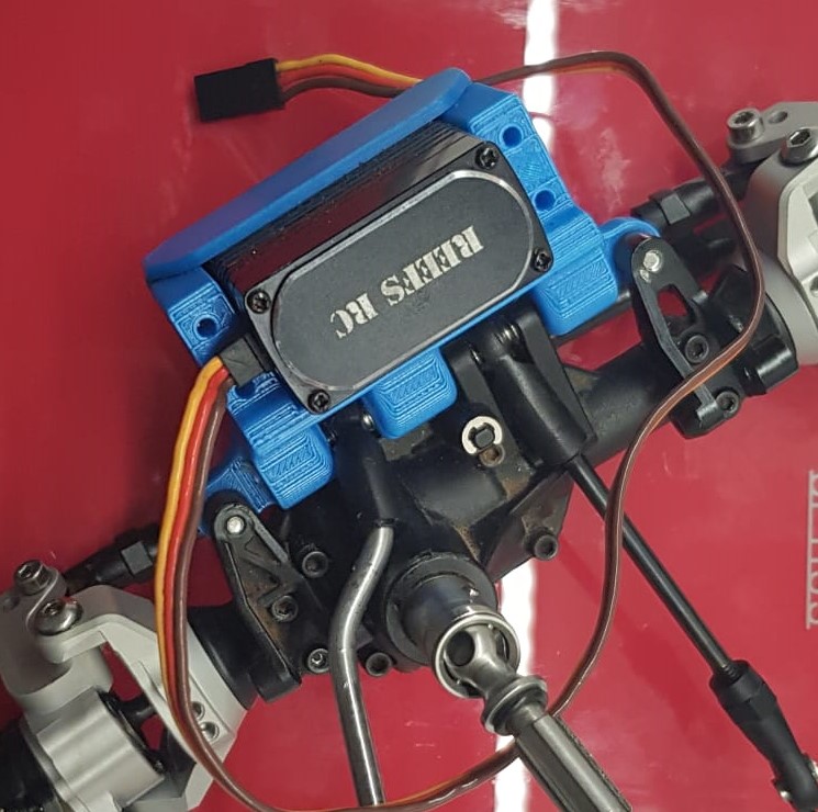 STL file Servo on Axle Mount for TRX4・3D printer model to download・Cults