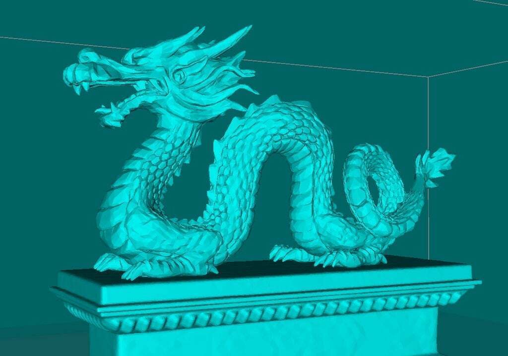 Free STL file Chinese dragon v2.1 🐉・3D printable model to download・Cults