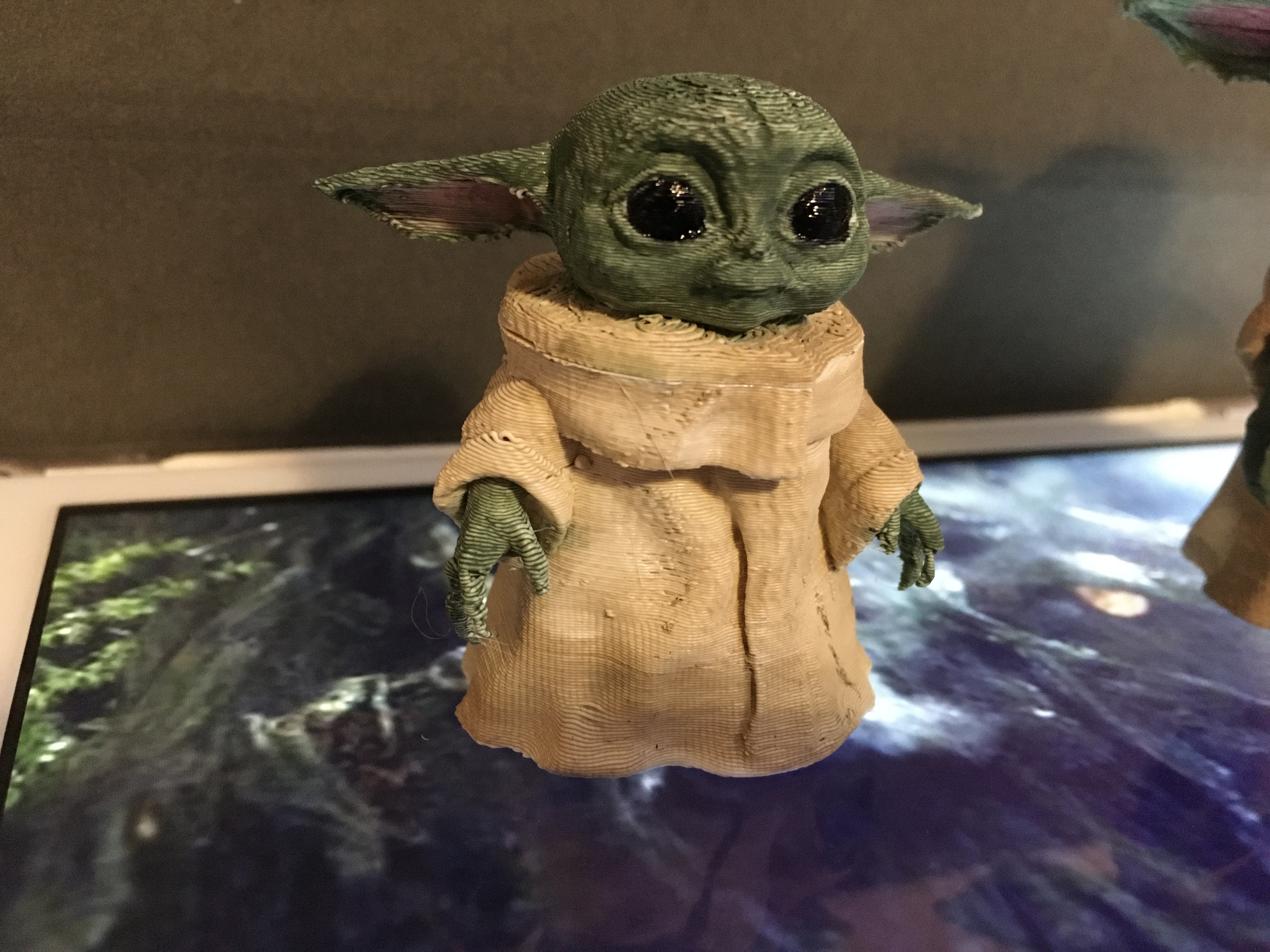 Download STL file The Kid (Baby Yoda) • 3D print design