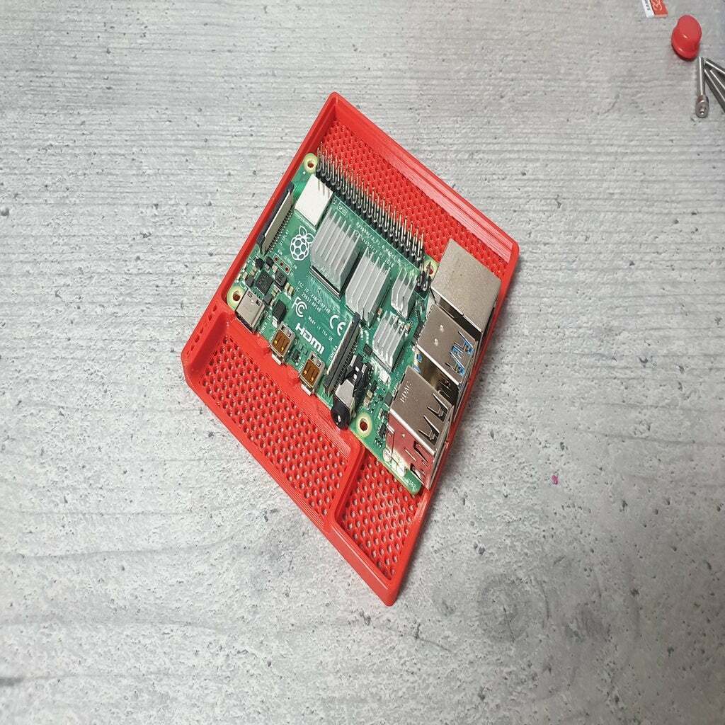 Fichier STL gratuit Raspberry Pi 4B Chase 🧑🔧・Design imprimable en 3D à ...