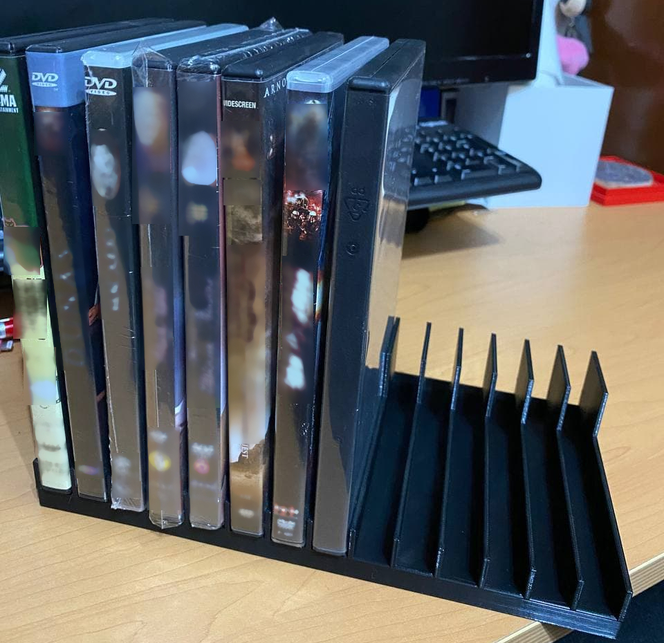 Free 3MF file DVD Rack 📀・3D printable design to download・Cults