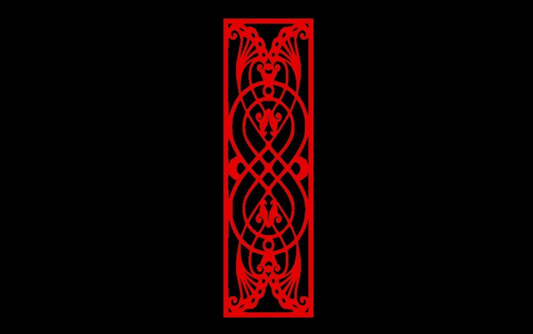 STL file Art nouveau bookmark・3D printing template to download・Cults