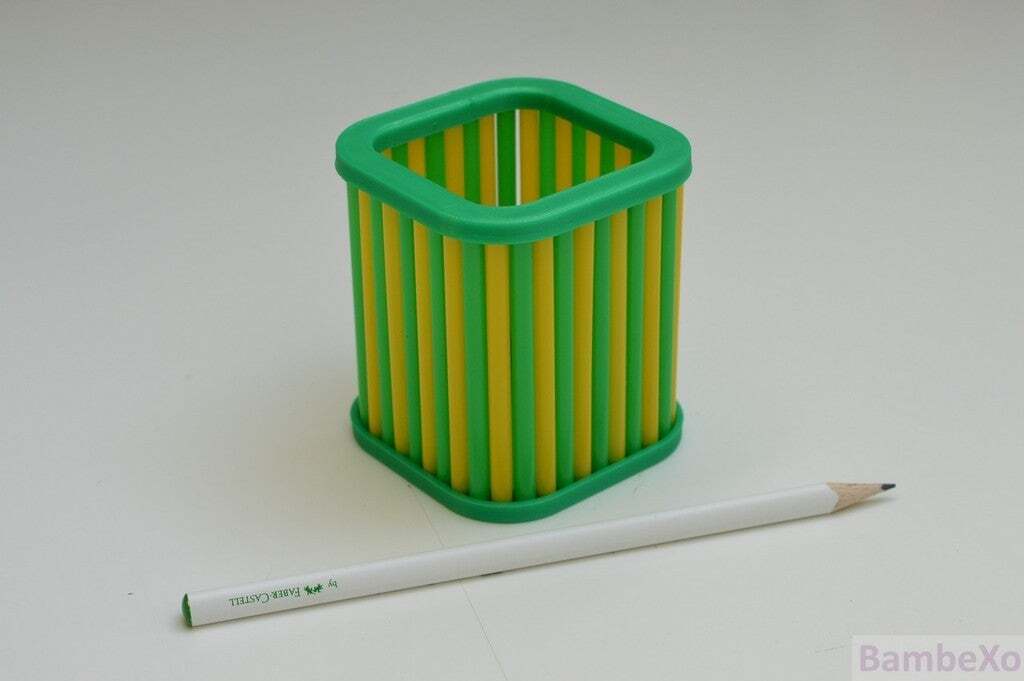 Free STL file Straw Pencil Holder ️・3D print design to download・Cults