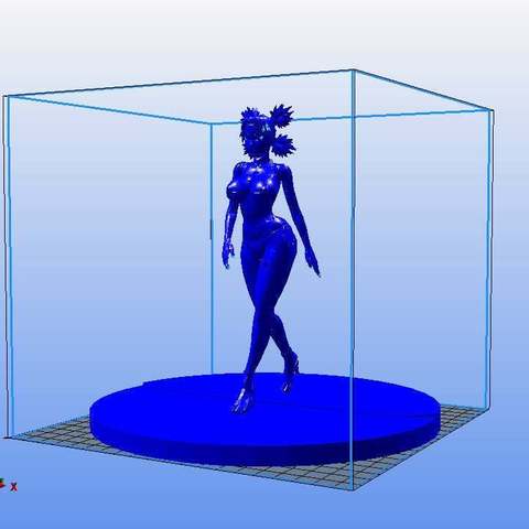 Temari Swimsuit Figure - 3d models for free tf3dm