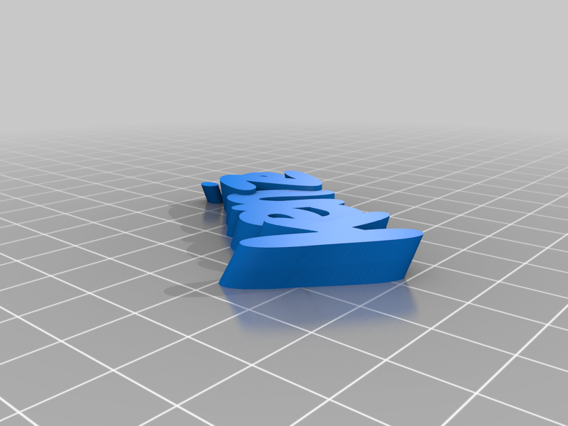 Free 3D file kenzi keychain・Design to download and 3D print・Cults