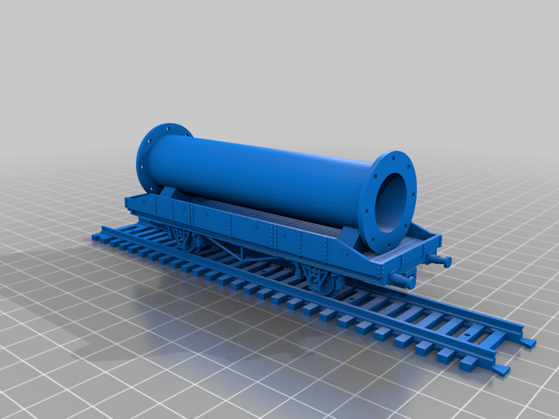 7) VB 2 BOGIES POUR WAGON ESSIEUX 3 RAILS