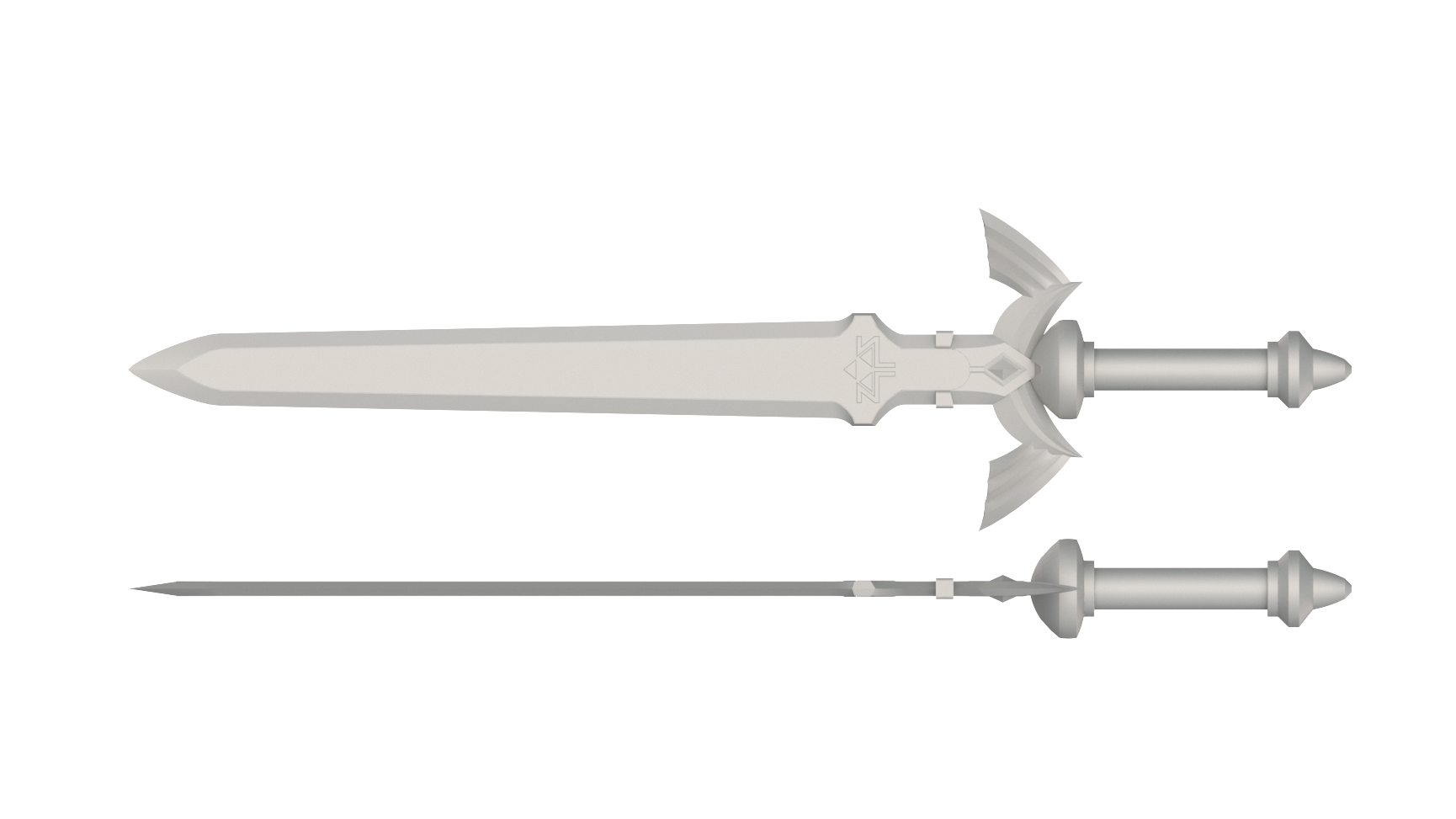 Download STL file Zelda Master Sword • 3D printing design ・ Cults