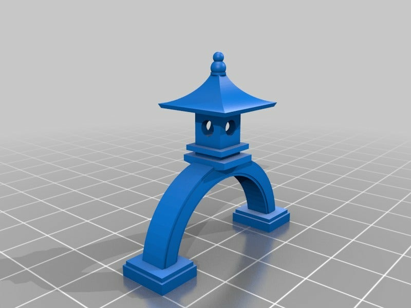 Archivo STL gratis Lámparas japonesas de piedra・Objeto imprimible en 3D