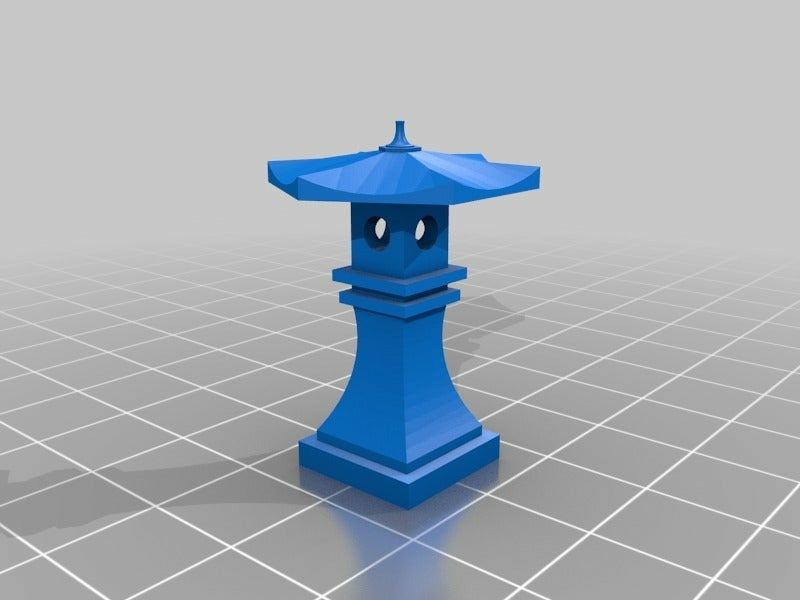 Archivo STL gratis Lámparas japonesas de piedra・Objeto imprimible en 3D