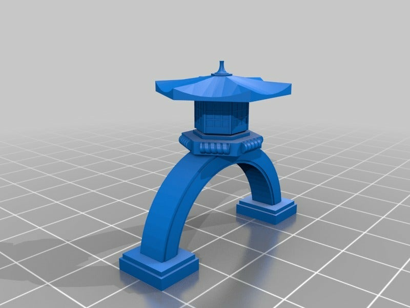 Archivo STL gratis Lámparas japonesas de piedra・Objeto imprimible en 3D