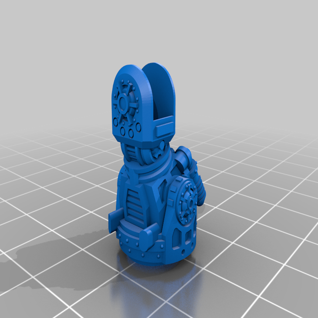 Free STL file AT18 Warlord Powerfist 🎲・Object to download and to 3D