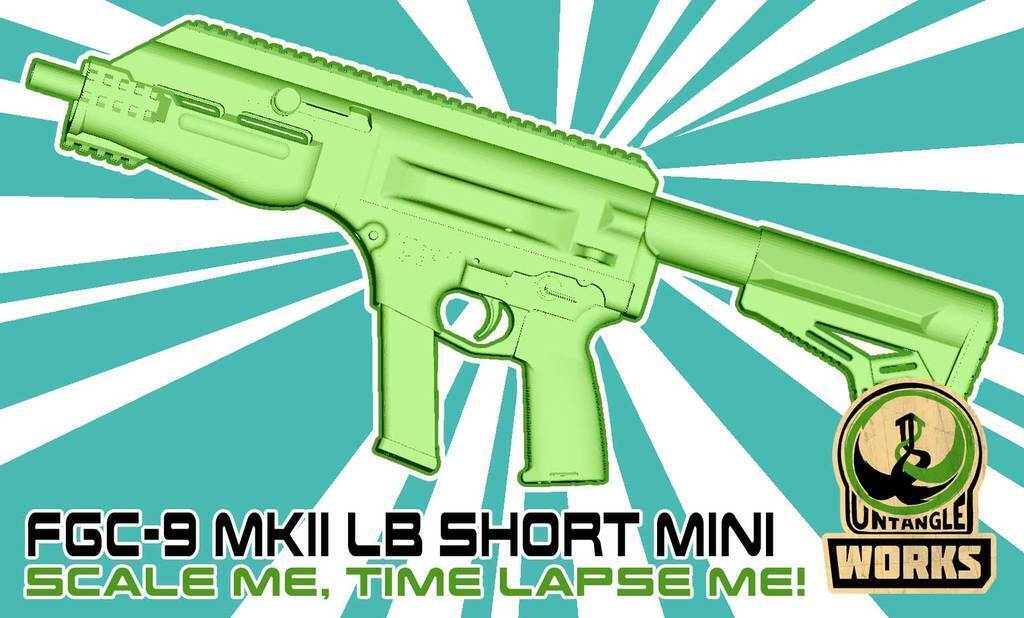 Бесплатный STL файл FGC9 MK-II LB SHORT MINI・План 3D-печати для ...
