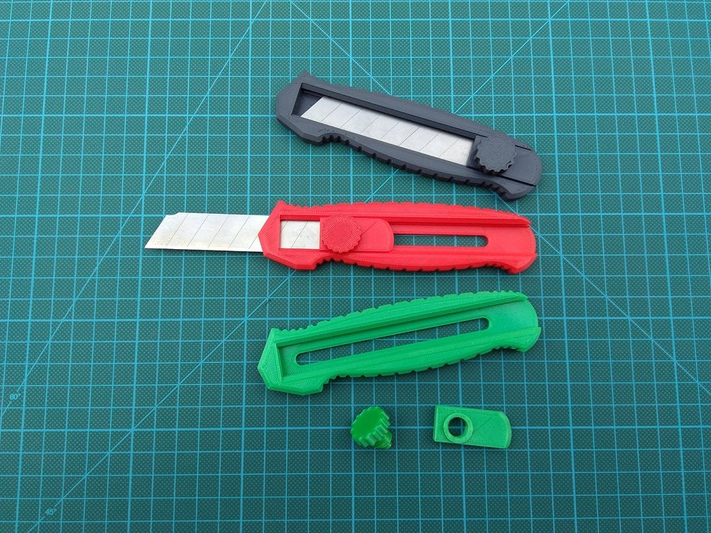 Free STL file Box Cutter Version 2 (Stanley Cutter) 📦・3D printer design