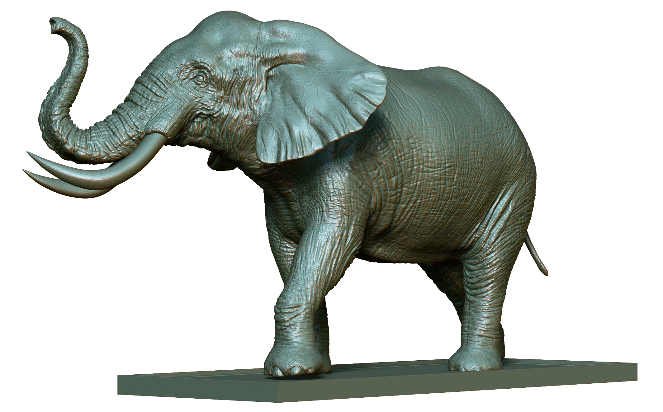 STL file Elephant đă»3D printer design to downloadă»Cults