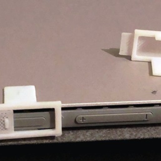 Surface Pro 6 Power Button Protection with sliding cover