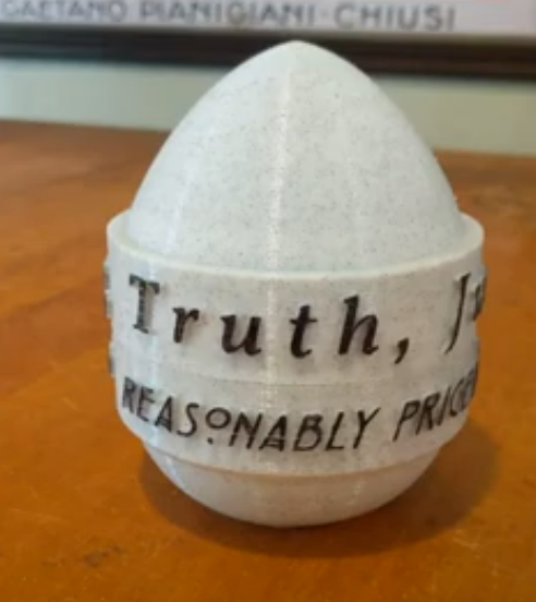 Discworld Egg Box Commemorating The Glorious 25th of May 3D model