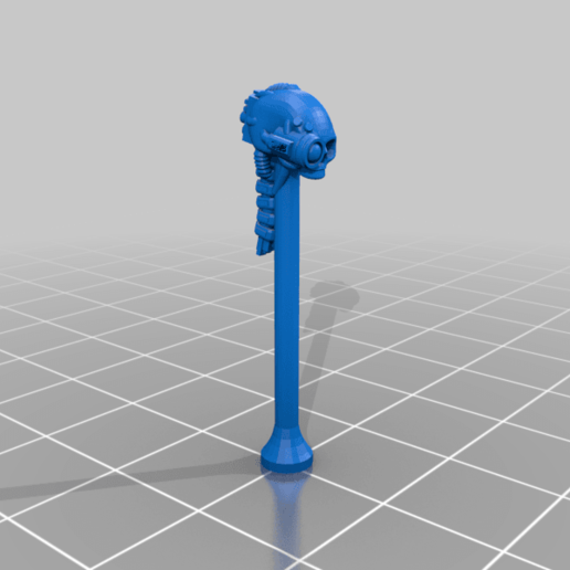 Download free STL file Servo Skull • 3D printing model ・ Cults