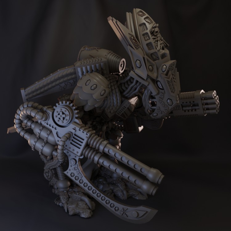 3D file Ra - Pattern Dreadnought・Model to download and 3D print・Cults