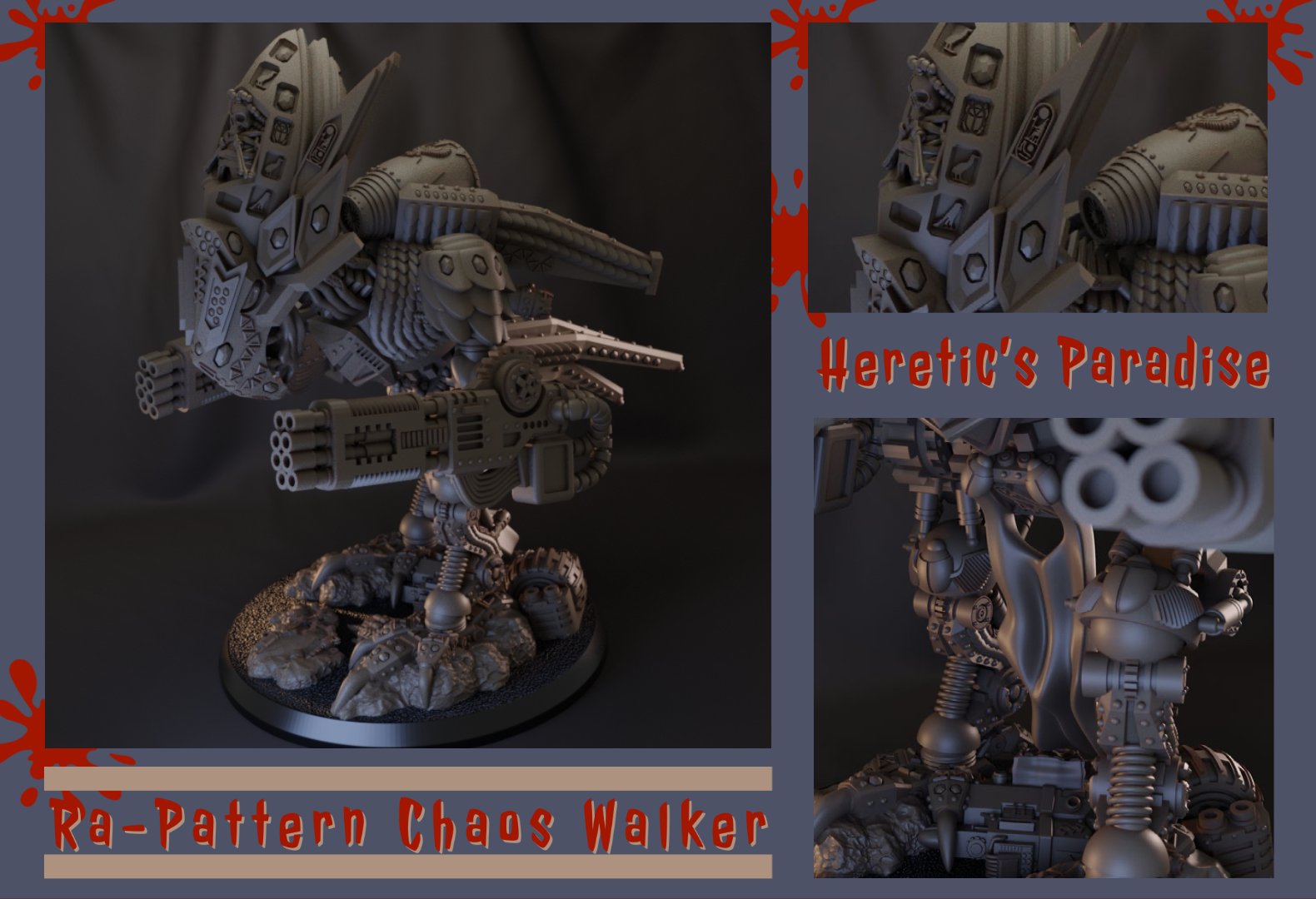 3D file Ra - Pattern Dreadnought・Model to download and 3D print・Cults