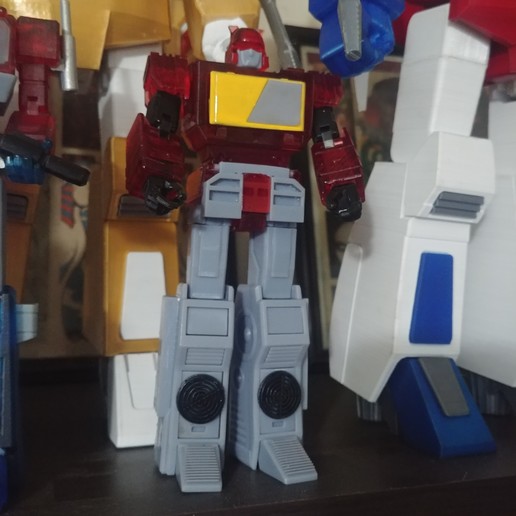 3D printing TRANSFORMERS G1 BLASTER BASED ON SOUNDWAVE DESIGNED BY TIM