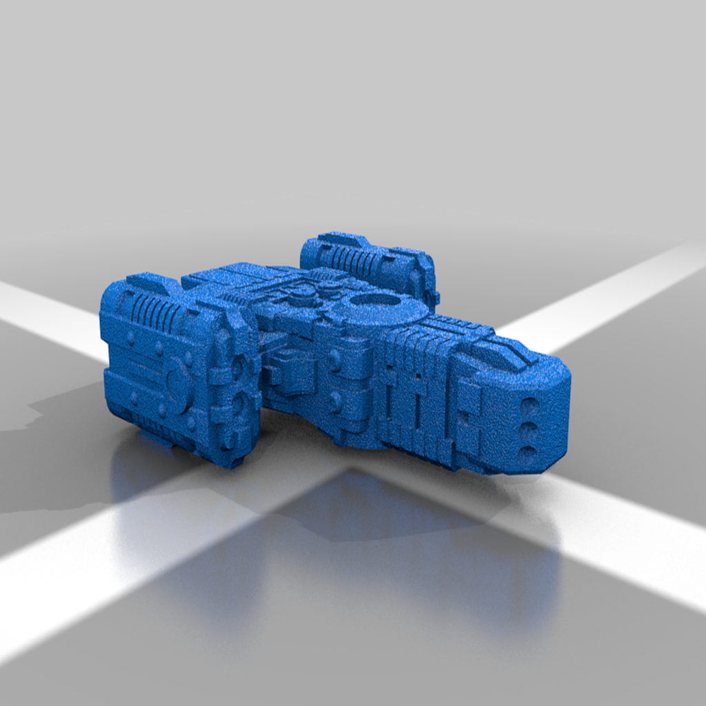 Free STL file Spaceship・3D printer design to download・Cults