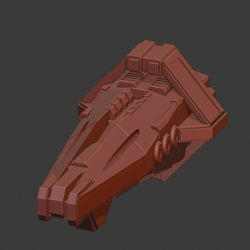 Download free STL file Spaceship • 3D printable design ・ Cults