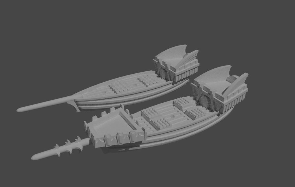 STL-Datei Patreon Nur Untote Seeräuberschiff kostenlos・Design für 3D