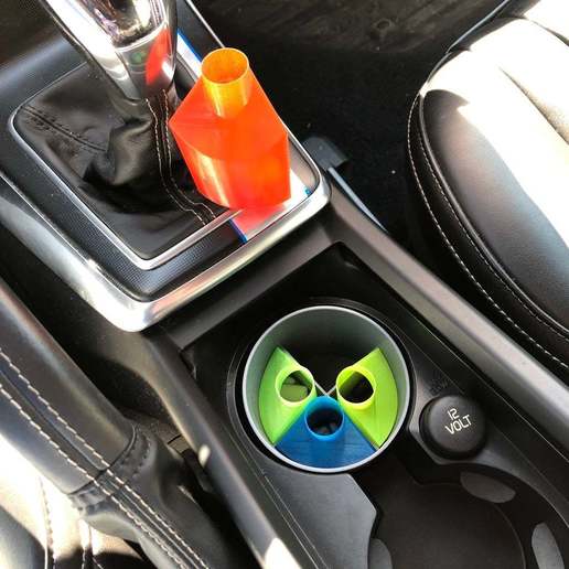 Download free STL file Chewing Gum Boxes for Car Cupholder • 3D