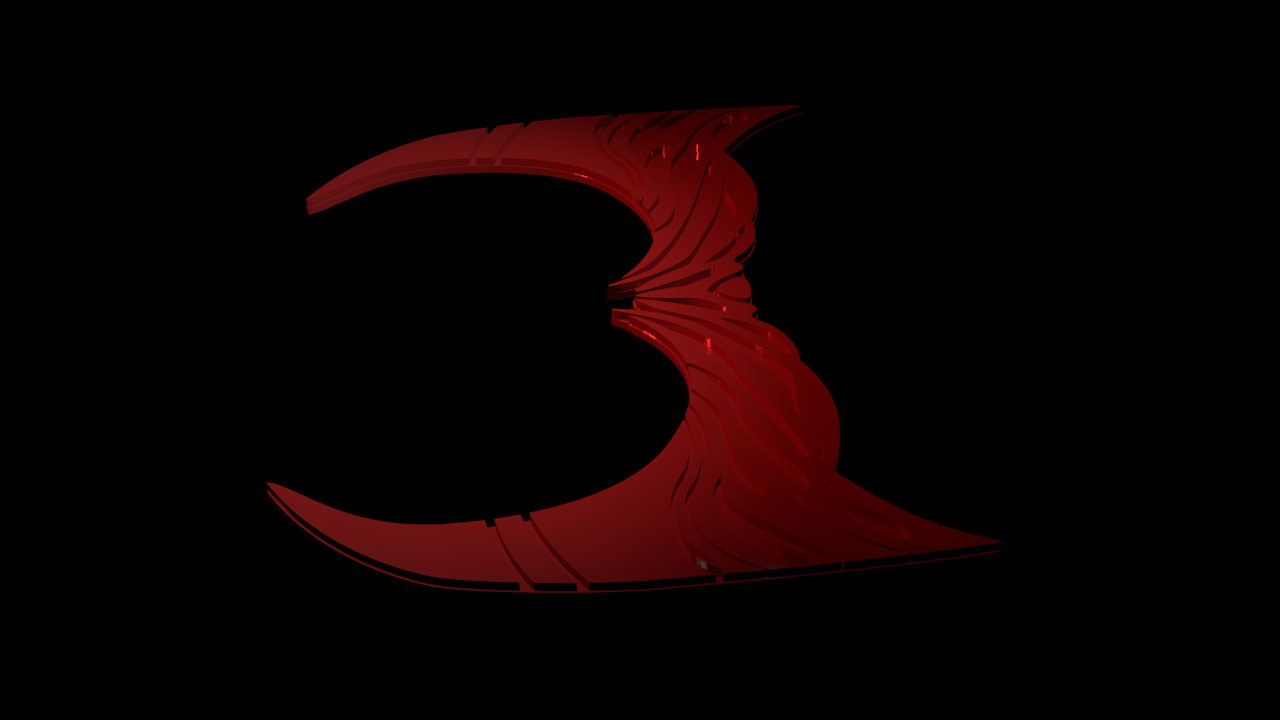 3D file Scarlet witch crown・3D printing design to download・Cults