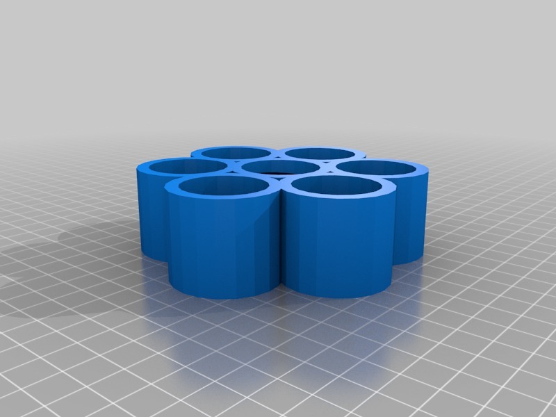 seven radish pot one a day 3D model