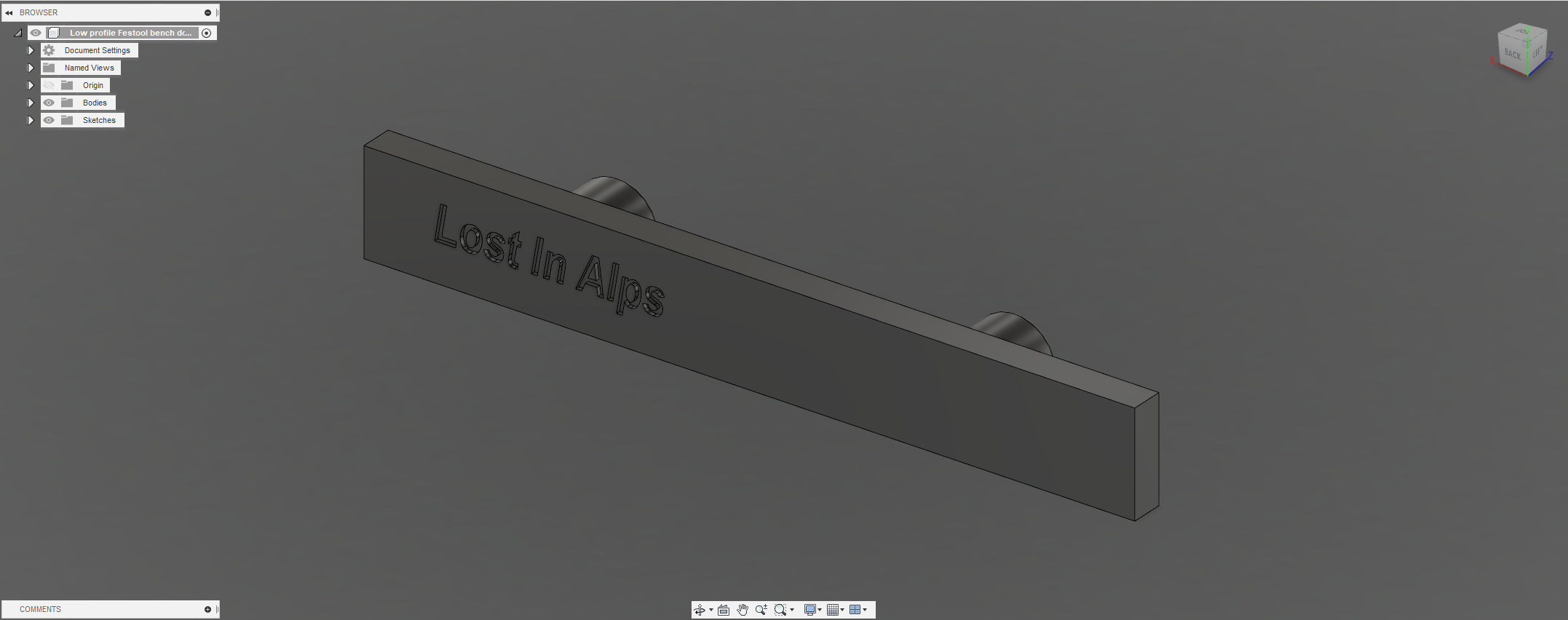 Файл STL Bench stop MFT Festool・3D модель для печати скачать・Cults