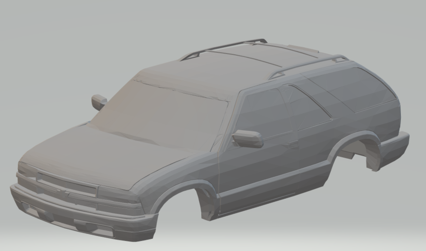 STL file Chevrolet blazer 3dorrs・3D printing idea to download・Cults