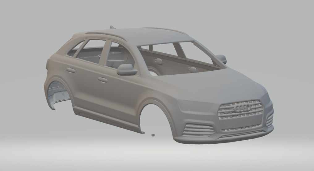Archivo STL Audi Q3 2015・Plan para descargar y imprimir en 3D・Cults