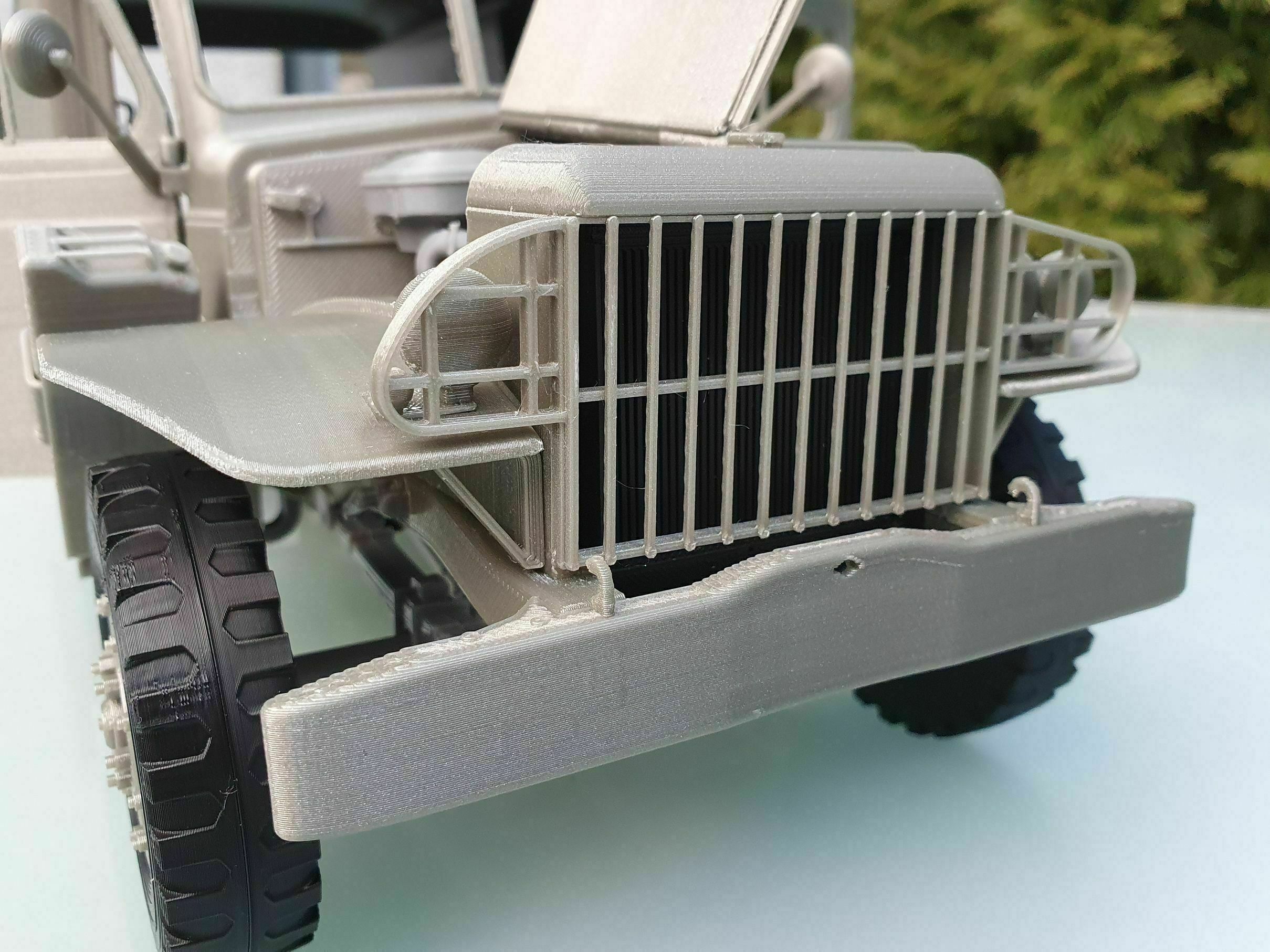 3D file Dodge WC-54 - 1/14 scale model kit 🚑・3D printing design to ...