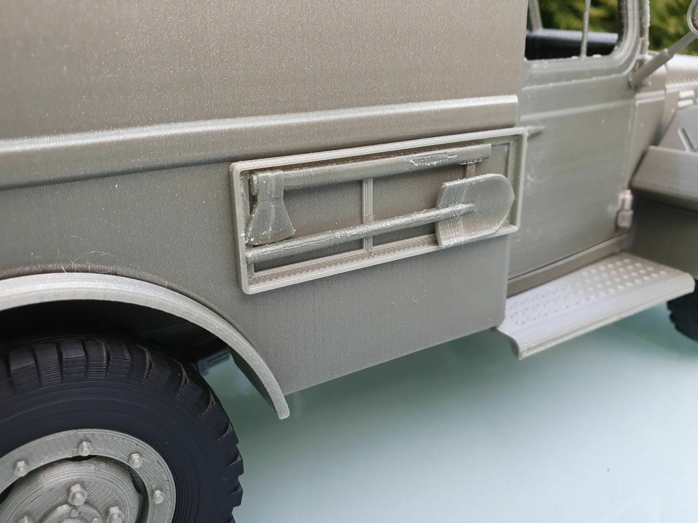 3D file Dodge WC-54 - 1/14 scale model kit 🚑・3D printing design to ...