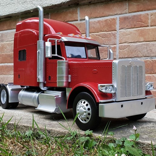 Download STL file Peterbilt 389 - 1:14 scale model kit • 3D print ...