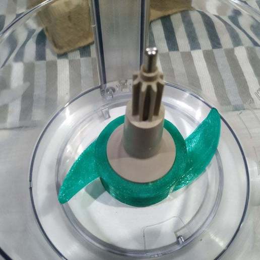 Download free STL file philips food processor kneading tool • Model to