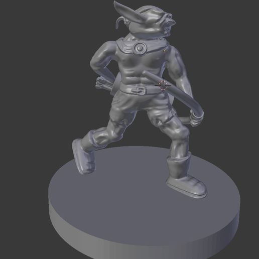 Download free STL file Goblin Archers for 28mm tabletop gaming • 3D