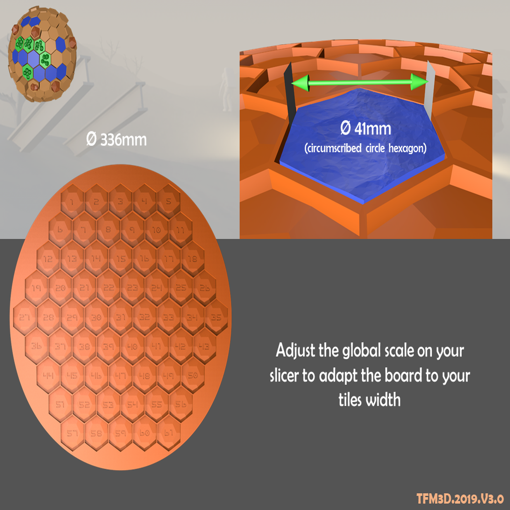 Free STL file TerraForming Mars 3d board・3D print design to download・Cults