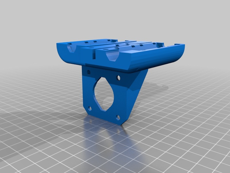 Free 3D file Titan Extruder X carriage with sensor monte・3D printable ...