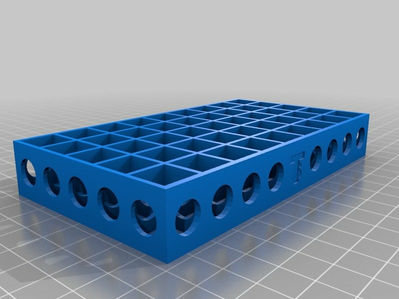 Free STL file Cuvette holder 🧪・Template to download and 3D print・Cults