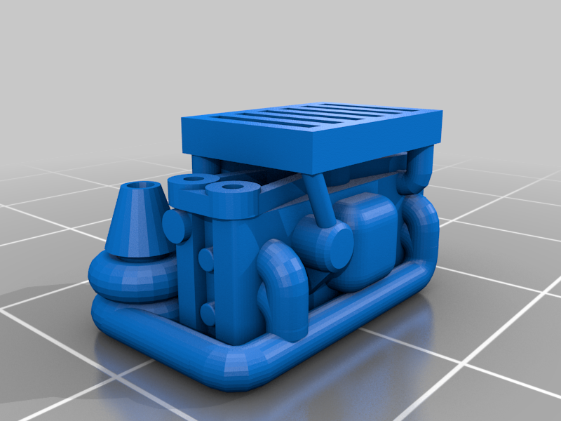 Download free STL file Gaslands Engine Motor Variety Pack • 3D printer ...
