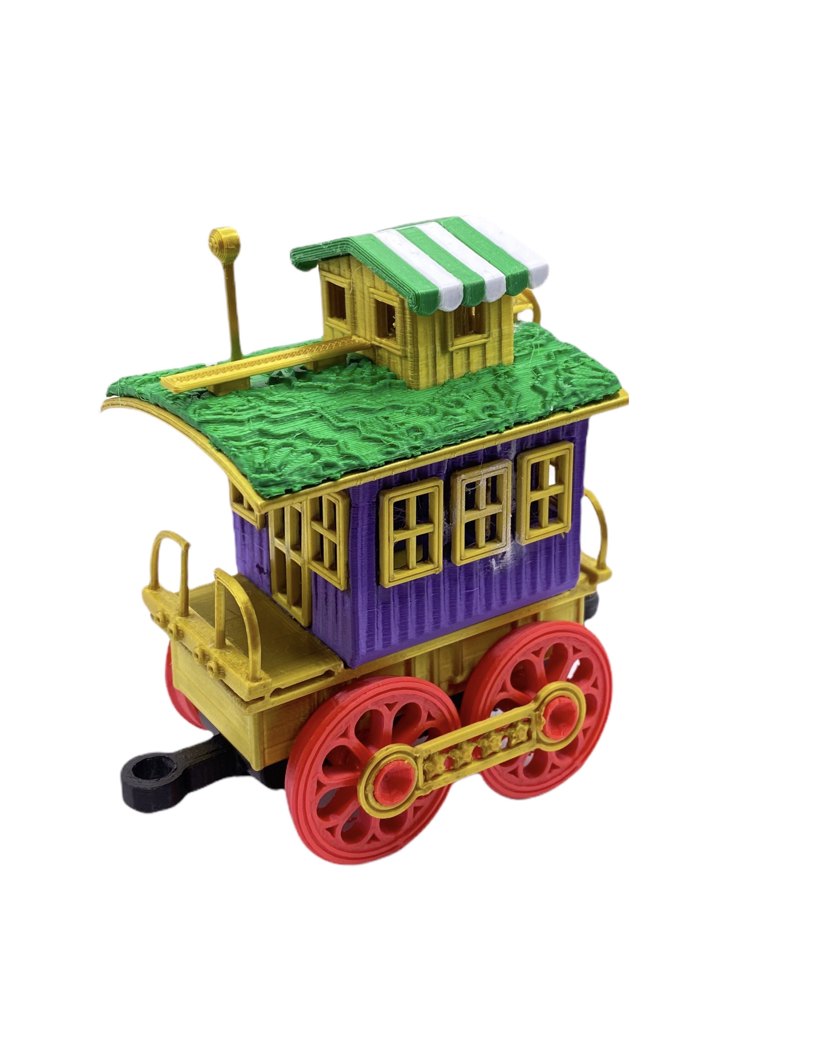 3D file CHRISTMAS TRAIN 3d sculpture・3D printing design to download・Cults
