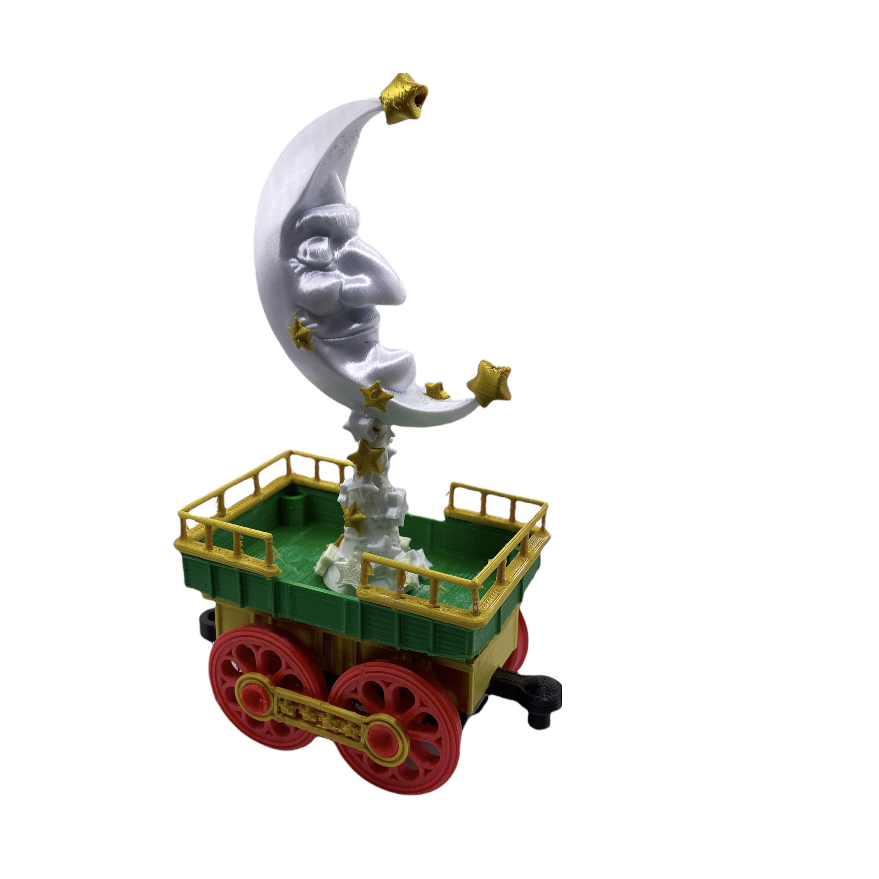 3D file CHRISTMAS TRAIN 3d sculpture・3D printing design to download・Cults