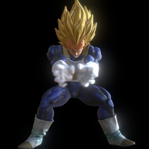 vegeta final flash figure