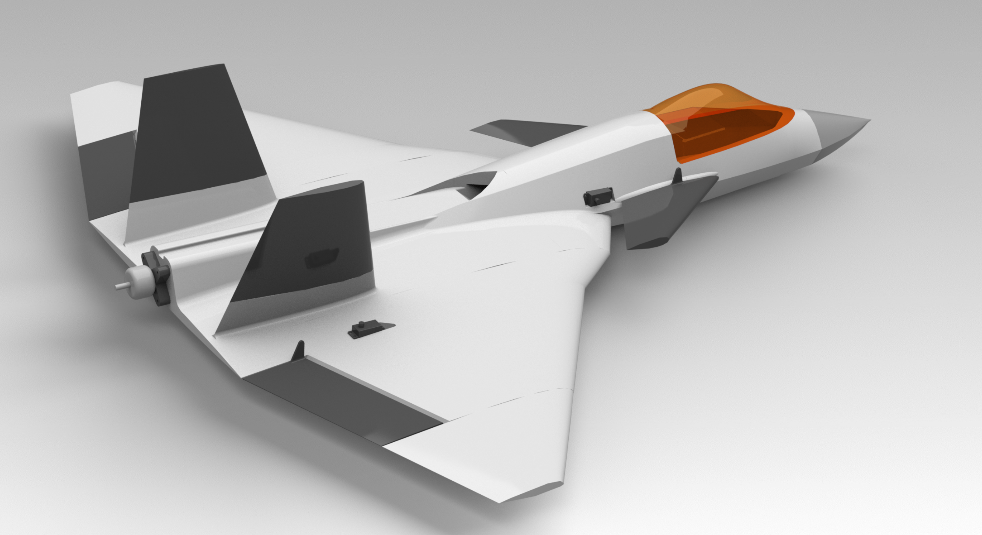 3D file RC aircraft, Raccoon・3D printable model to download・Cults