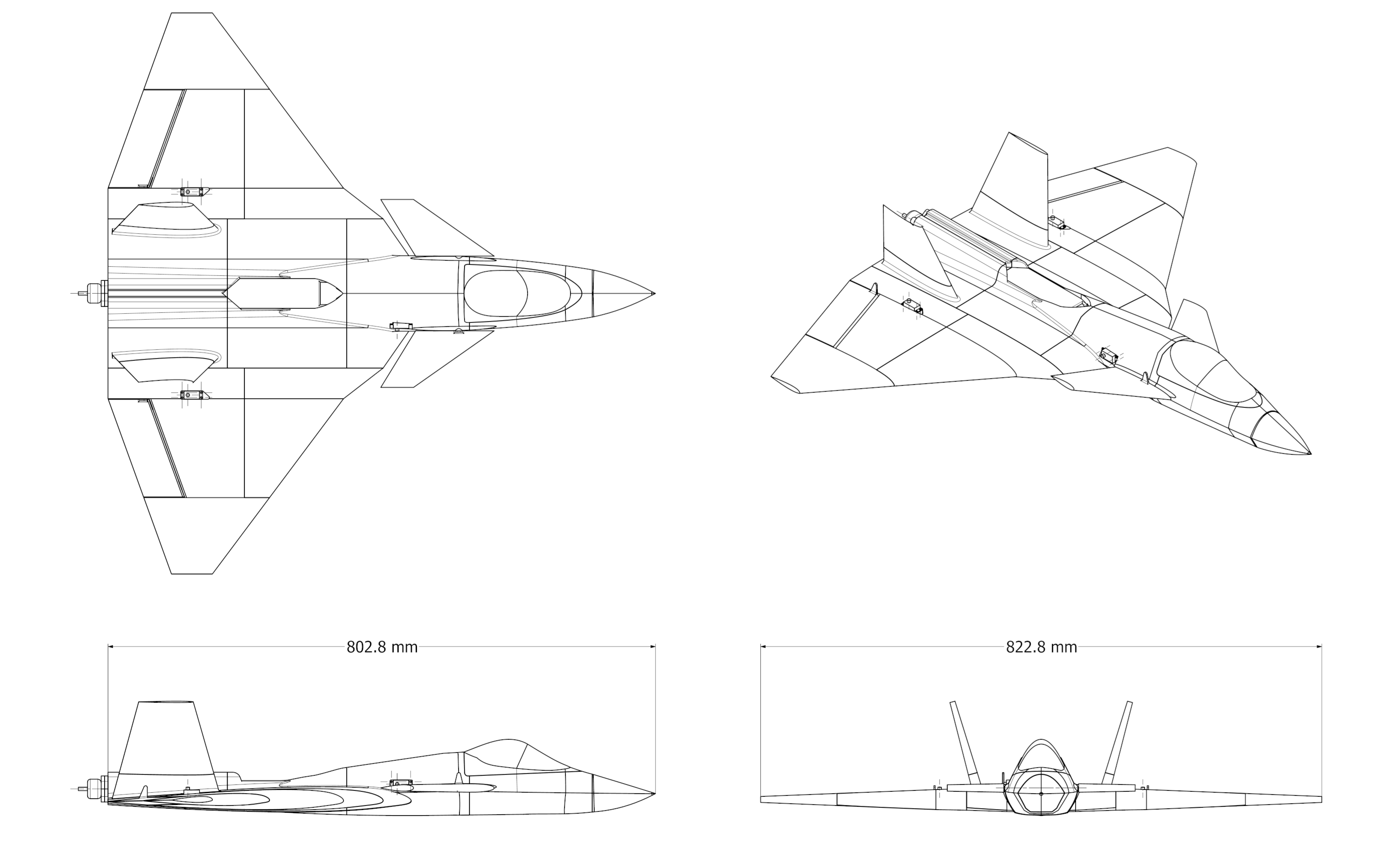 3D file RC aircraft, Raccoon・3D printable model to download・Cults