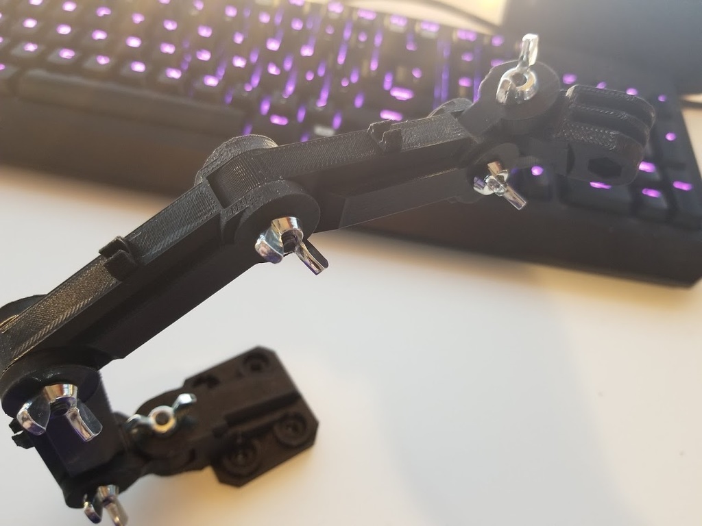 Free 3D file Freely adjustable GoPro mount・3D print design to download ...